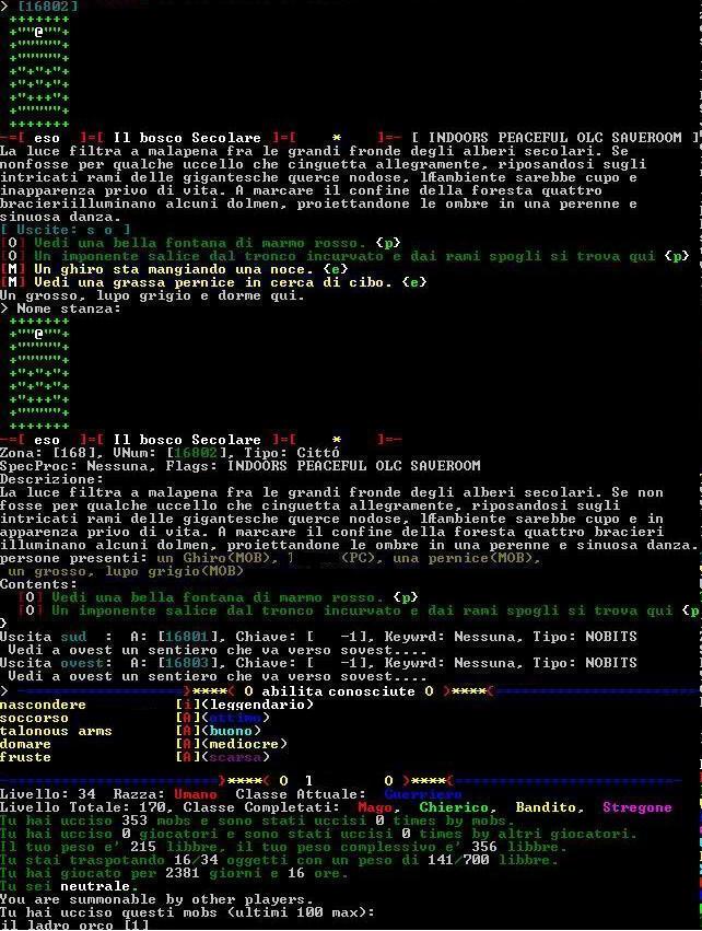 Lyonesse Mud ricompilato con alcune modifiche al codice sorgente 1